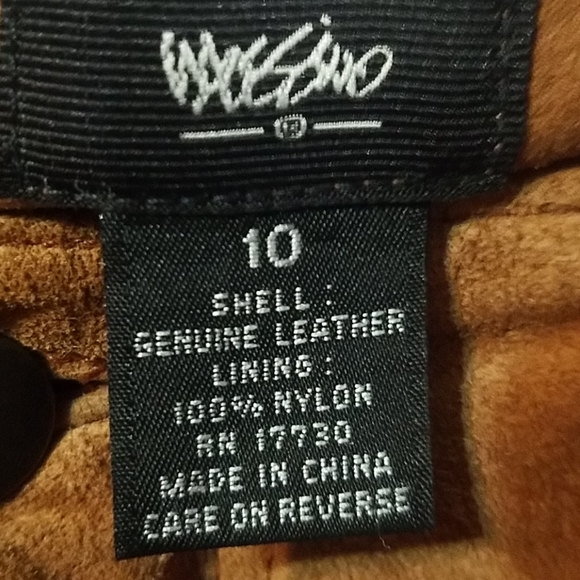 Tan Suede Pants - Picture 2 of 8